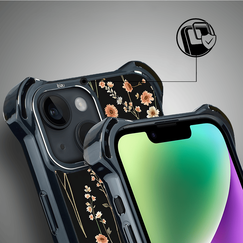 Etui iPhone 14 Plus IBIZU DropGuard Ultra z MagSafe, Pastel Bloom, Północny ogród - obrazek 3