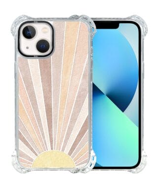 Etui iPhone 13 IBIZU DropGuard Ultra z MagSafe, Boho, Wschód słońca