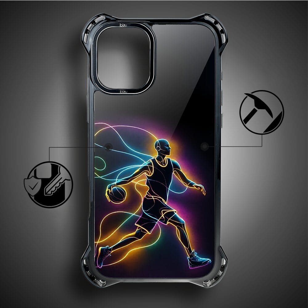 Etui do iPhone 16 Plus IBIZU DropGuard Ultra z MagSafe, #ElectroMove, Duch koszykówki - obrazek 7