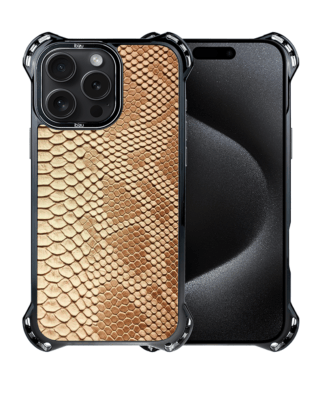 Etui do iPhone 15 Pro Max IBIZU DropGuard Ultra z MagSafe, Zew Natury, Wąż