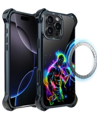 Etui do iPhone 16 Pro IBIZU DropGuard Ultra z MagSafe, #ElectroMove, Jest moc