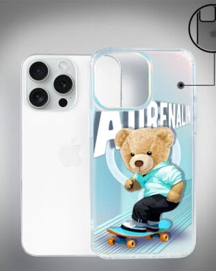 Etui do iPhone 15 Pro IBIZU California Sunset z MagSafe, zmieniające kolor, Adrenalin, deskorolka