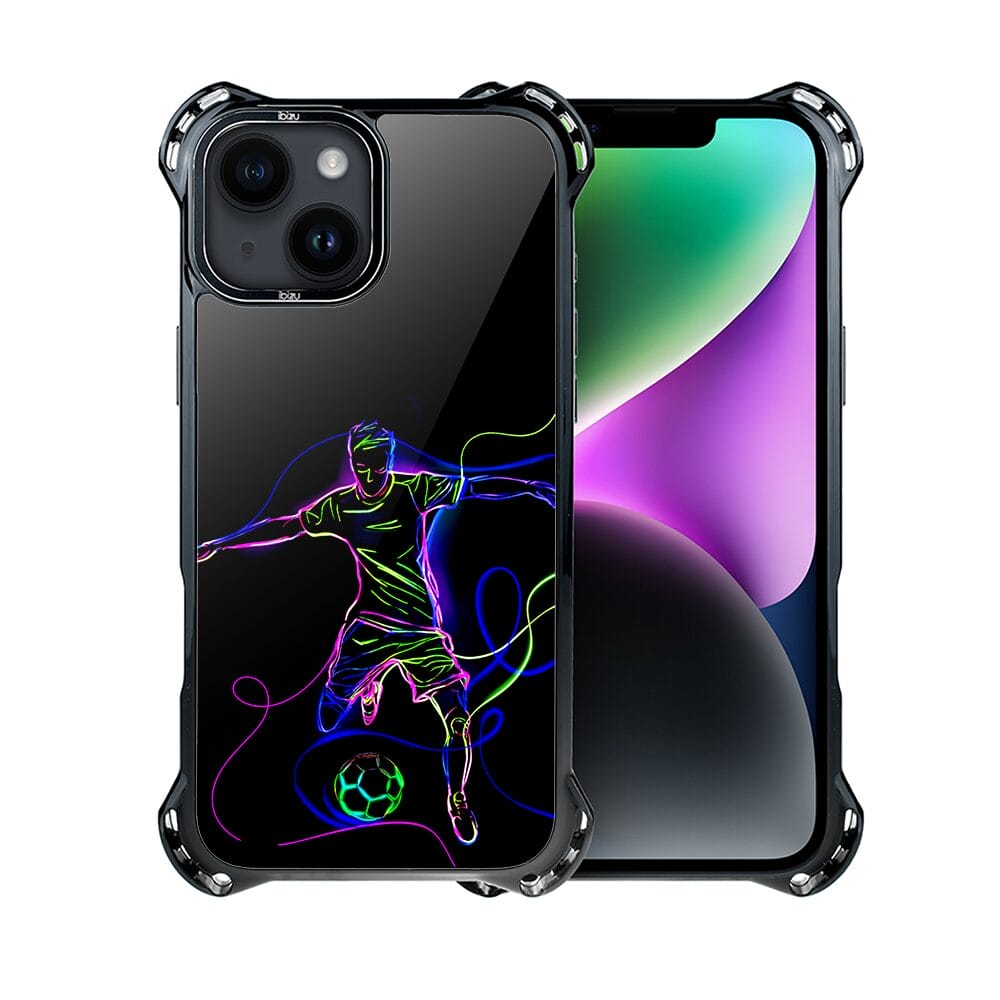 Etui do iPhone 14 IBIZU DropGuard Ultra z MagSafe, #ElectroMove, Moc football'u - obrazek 2