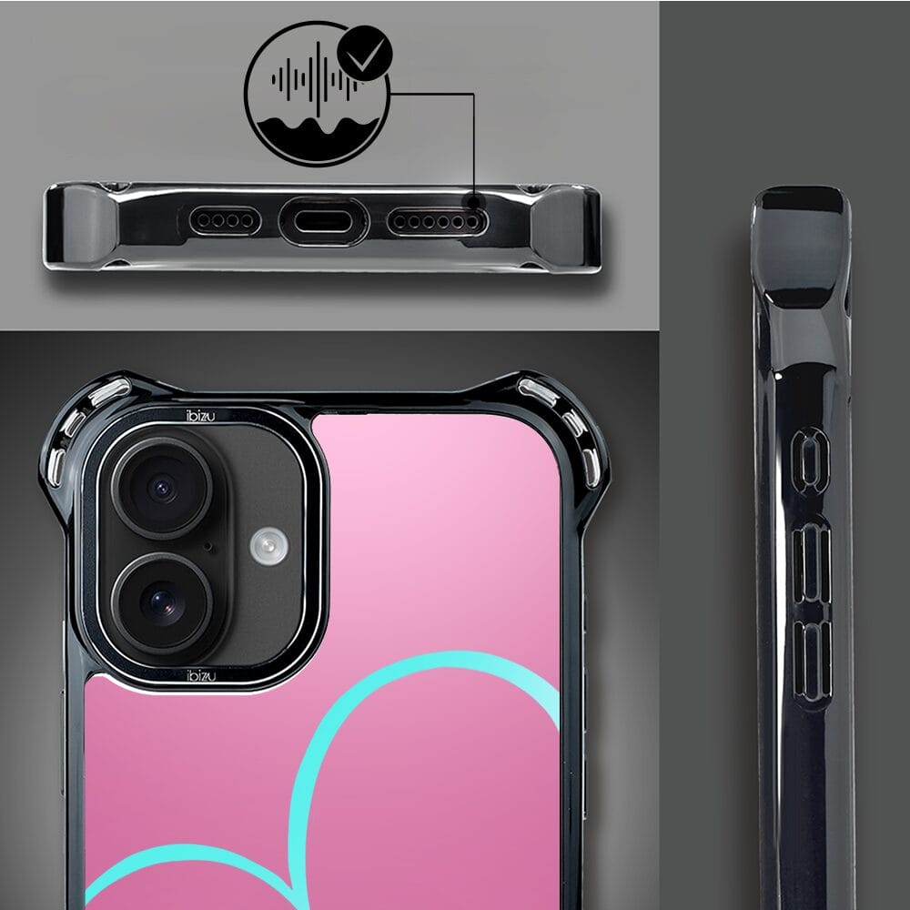 Etui do iPhone 16 IBIZU DropGuard Ultra z MagSafe, #Move, Pump it love - obrazek 4