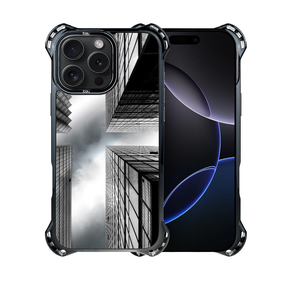 Etui do iPhone 16 Pro Max IBIZU DropGuard Ultra z MagSafe, Noir City, Drapacze Chmur - obrazek 2