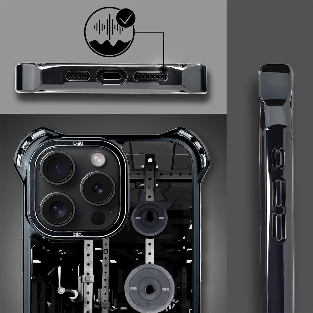 Etui do iPhone 16 Pro, Ibizu DropGuard Ultra z MagSafe, #Move, Stacja Żelazo - obrazek 3