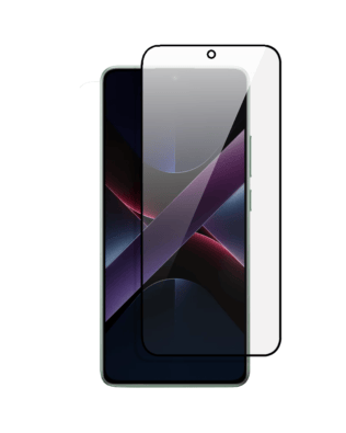 Szkło najtrwalsze kompozytowe z powłoką ceramiczną na cały ekran 5D z czarną ramką do Xiaomi POCO X7 Pro