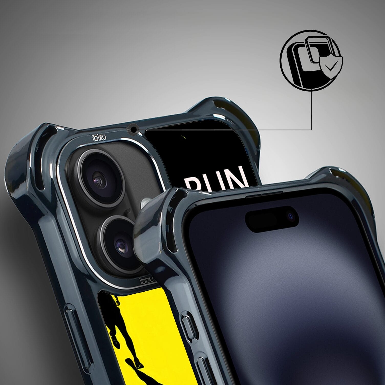 Etui do iPhone 16 Plus IBIZU DropGuard Ultra z MagSafe, #Move, Bieg Mistrzów - obrazek 3