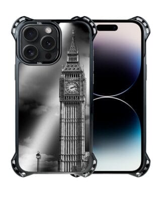 Etui do iPhone 14 Pro Max IBIZU DropGuard Ultra z MagSafe, Noir City, Big Ben