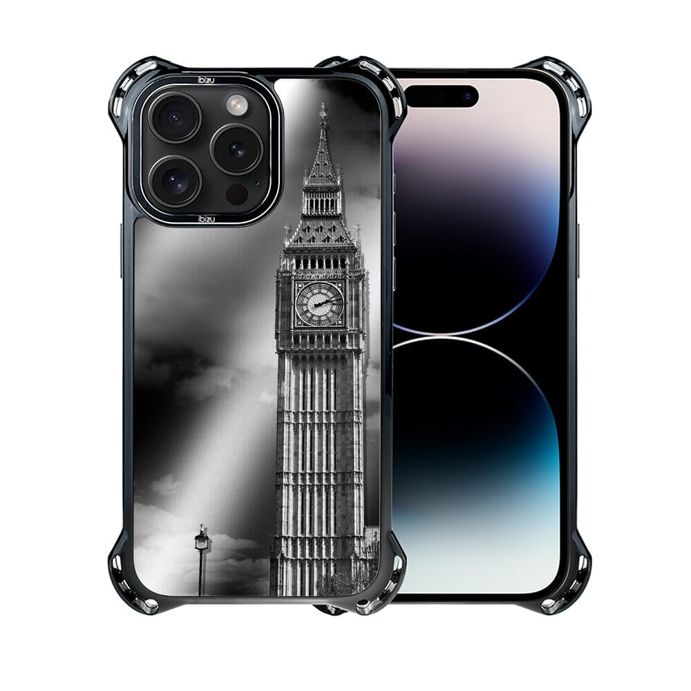 Etui do iPhone 14 Pro Max IBIZU DropGuard Ultra z MagSafe, Noir City, Big Ben - obrazek 2
