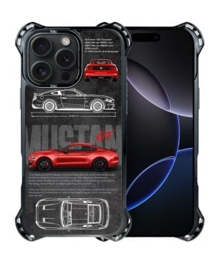 Etui do iPhone 16 Pro Max IBIZU DropGuard Ultra z MagSafe, TechDrive, GT V8 “Coyote”