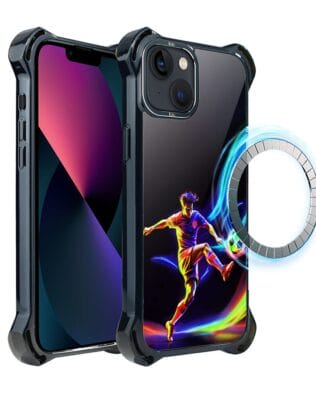 Etui do iPhone 13 IBIZU DropGuard Ultra z MagSafe, #ElectroMove, W rytmie piłki nożnej