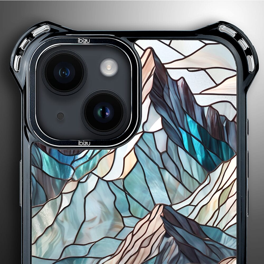 Etui do iPhone 14 IBIZU DropGuard Ultra z MagSafe, Barwy Szkła, Górski Potok - obrazek 5