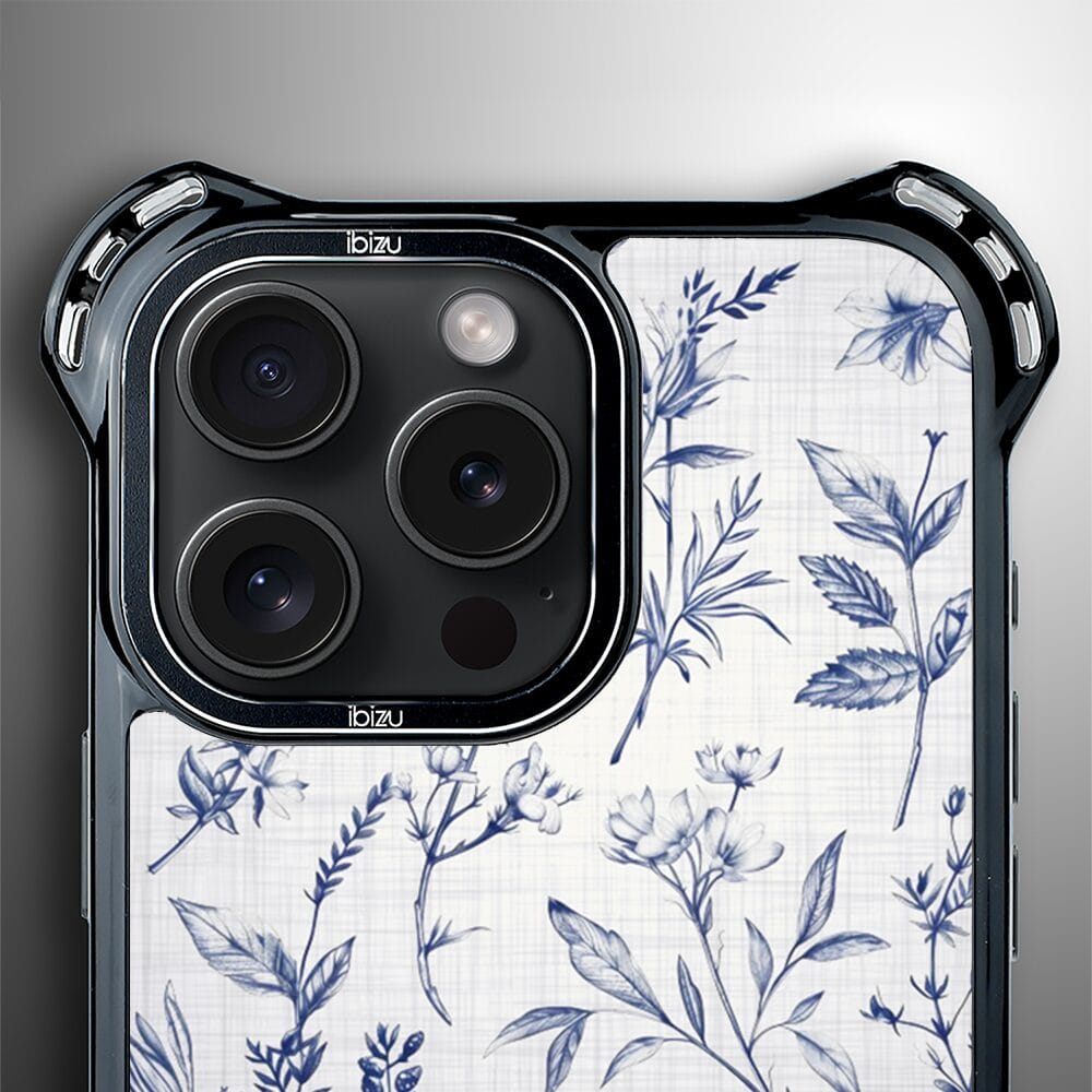 Etui iPhone 14 Pro IBIZU DropGuard Ultra z MagSafe, Pastel Bloom, Lazurowe szepty - obrazek 5