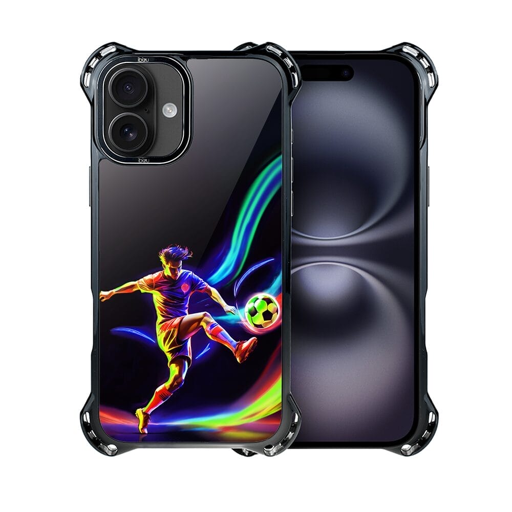 Etui do iPhone 16 Plus IBIZU DropGuard Ultra z MagSafe, #ElectroMove, W rytmie piłki nożnej - obrazek 2