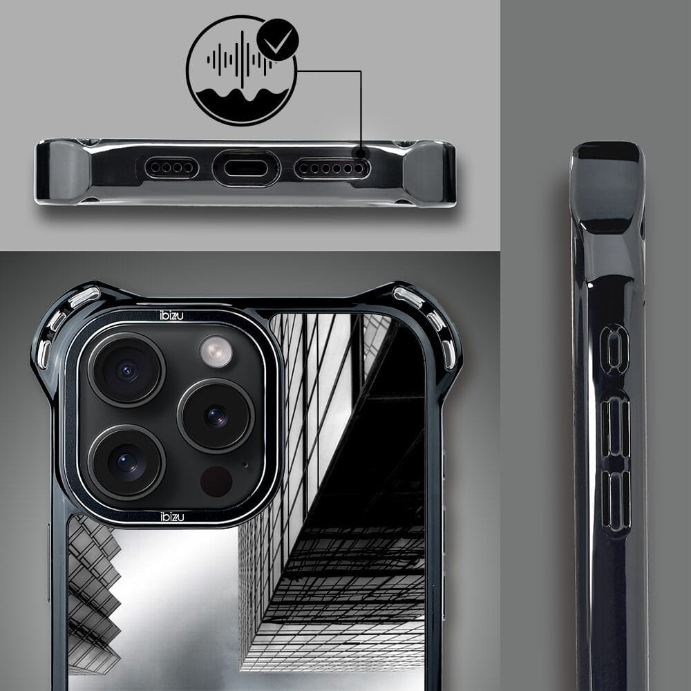 Etui do iPhone 14 Pro Max IBIZU DropGuard Ultra z MagSafe, Noir City, Drapacze Chmur - obrazek 4