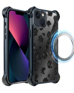 Etui do iPhone 13 IBIZU DropGuard Ultra z MagSafe, Midnight, Sen róż