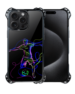 Etui do iPhone 15 Pro IBIZU DropGuard Ultra z MagSafe, #ElectroMove, Moc football’u