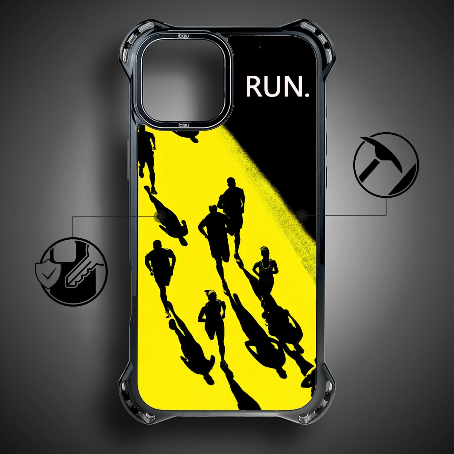 Etui do iPhone 14 IBIZU DropGuard Ultra z MagSafe, #Move, Bieg Mistrzów - obrazek 7