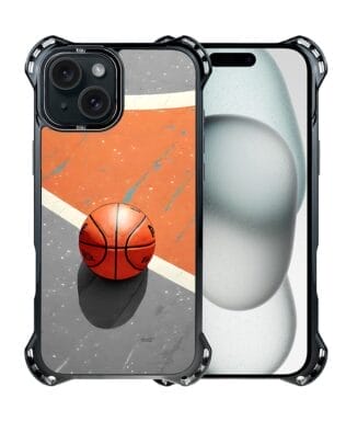 Etui do iPhone 15 Plus IBIZU DropGuard Ultra z MagSafe, #Move, Koszykówka