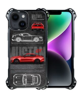 Etui do iPhone 14 Plus IBIZU DropGuard Ultra z MagSafe TechDrive, GT V8 “Coyote”