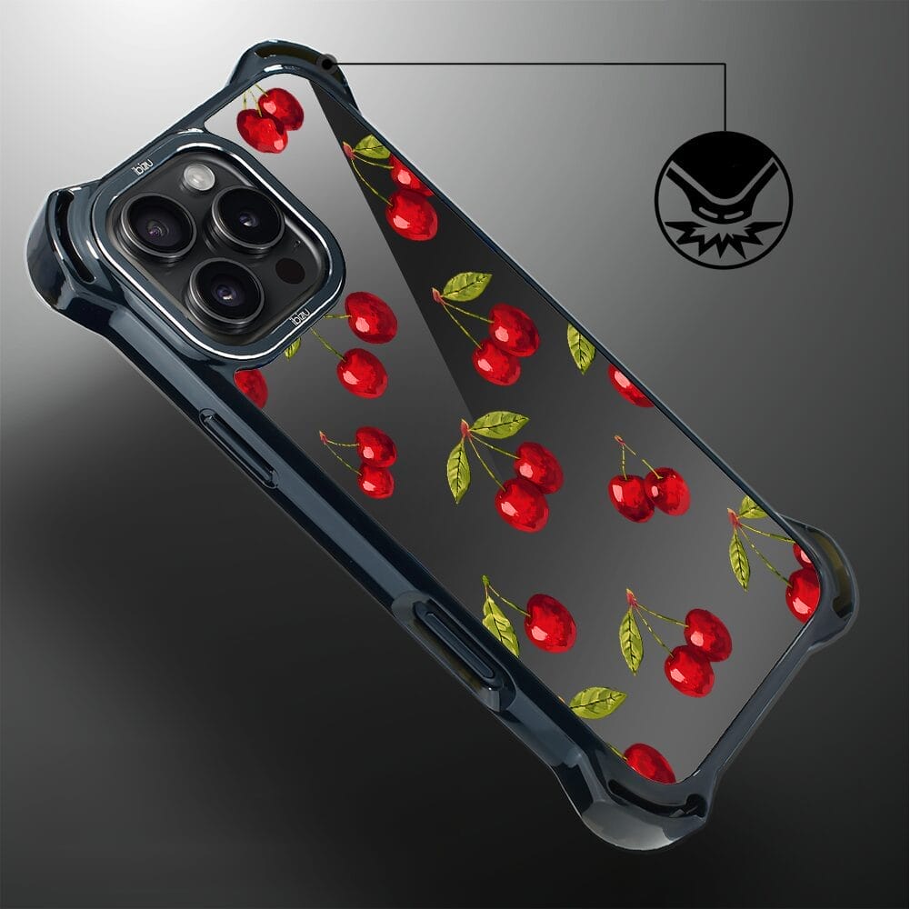 Etui do iPhone 16 Pro IBIZU DropGuard Ultra z MagSafe, Midnight, Wiśniowa Noc - obrazek 5