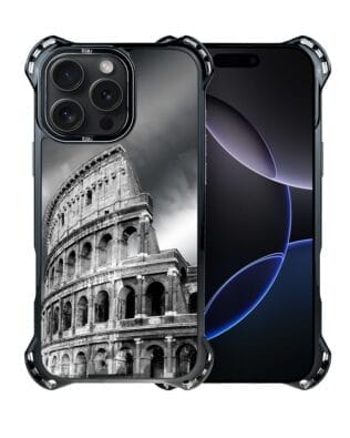 Etui do iPhone 16 Pro IBIZU DropGuard Ultra z MagSafe, Noir City, Koloseum