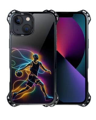 Etui do iPhone 13 IBIZU DropGuard Ultra z MagSafe, #ElectroMove, Duch koszykówki