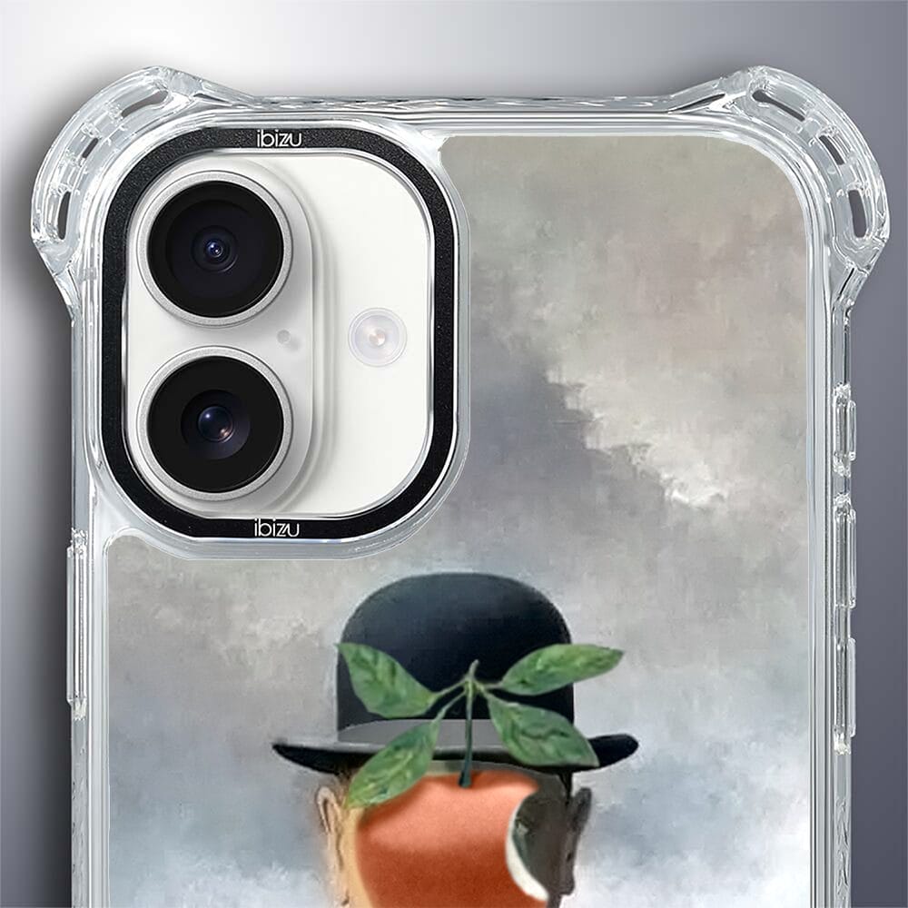 Etui iPhone 16 IBIZU DropGuard Ultra z MagSafe, Rene Magritte, syn człowieczy - obrazek 5