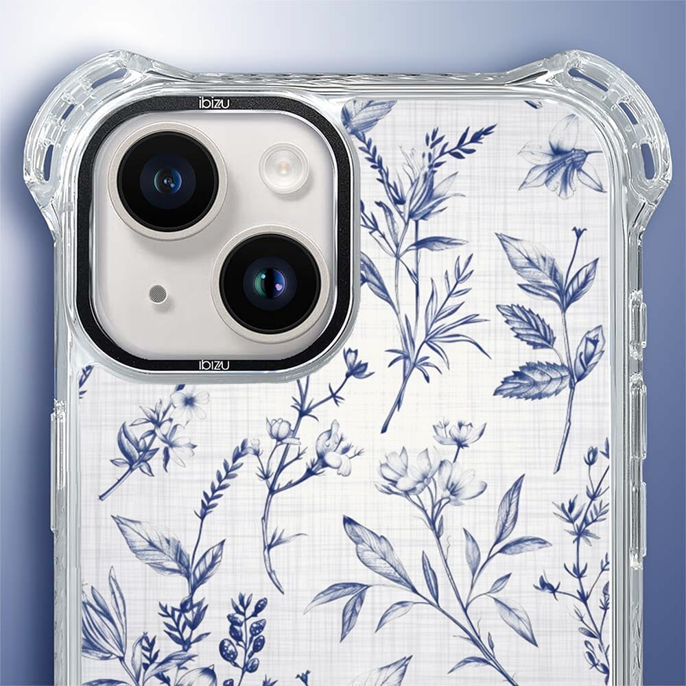 Etui iPhone 14 Plus IBIZU DropGuard Ultra z MagSafe, Pastel Bloom, Lazurowe szepty - obrazek 5