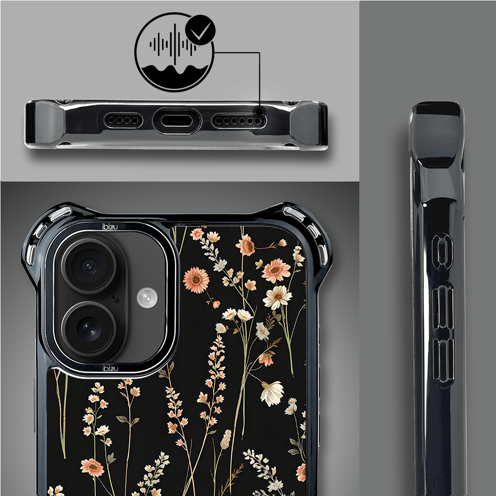 Etui iPhone 16 Plus IBIZU DropGuard Ultra z MagSafe, Pastel Bloom, Północny ogród - obrazek 6