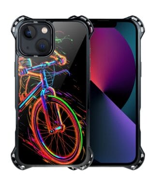 Etui do iPhone 13 IBIZU DropGuard Ultra z MagSafe, #ElectroMove, Rowerowa wibracja