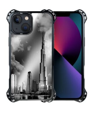 Etui do iPhone 13 IBIZU DropGuard Ultra z MagSafe, Noir City, Burj Khalifa