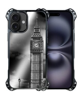 Etui do iPhone 16 IBIZU DropGuard Ultra z MagSafe, Noir City, Big Ben