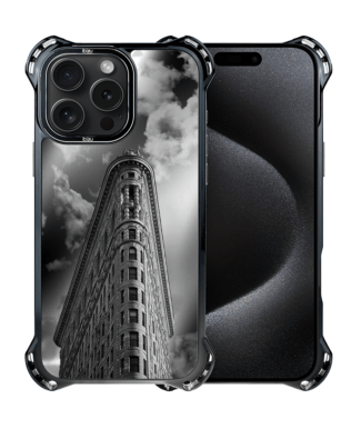 Etui do iPhone 15 Pro IBIZU DropGuard Ultra z MagSafe, Noir City, Flatiron