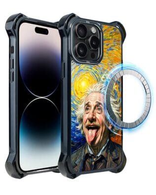 Etui do iPhone 14 Pro IBIZU DropGuard Ultra z MagSafe, Einstein