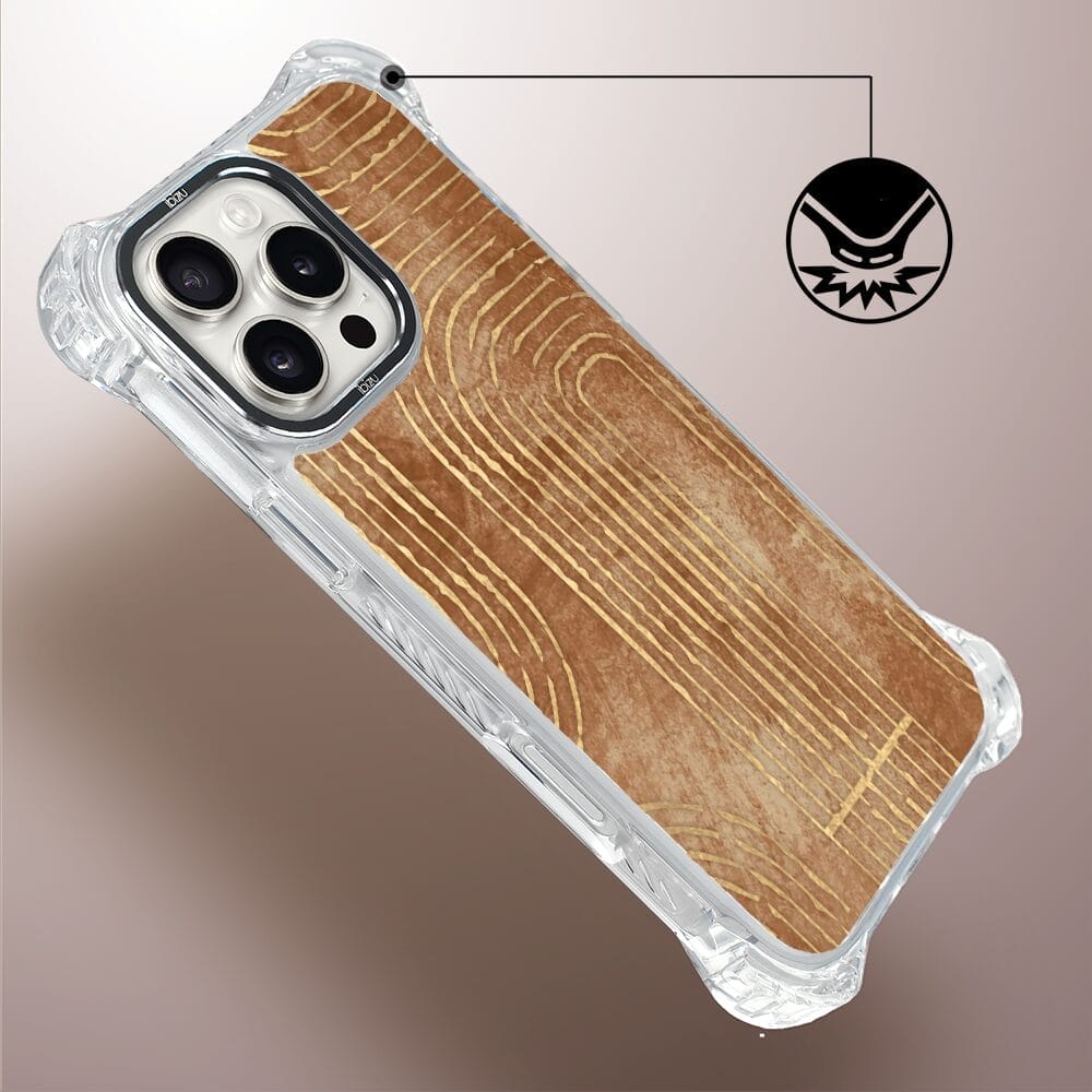 Etui do iPhone 16 Pro Max IBIZU DropGuard Ultra z MagSafe, Boho, Geometryczne linie - obrazek 5