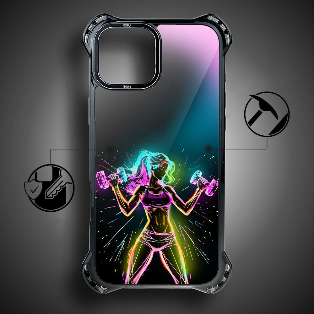 Etui do iPhone 15 IBIZU DropGuard Ultra z MagSafe, #ElectroMove, Wibracja fitness - obrazek 7