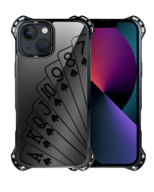 Etui do iPhone 13 IBIZU DropGuard Ultra z MagSafe, Midnight, Karty do gry