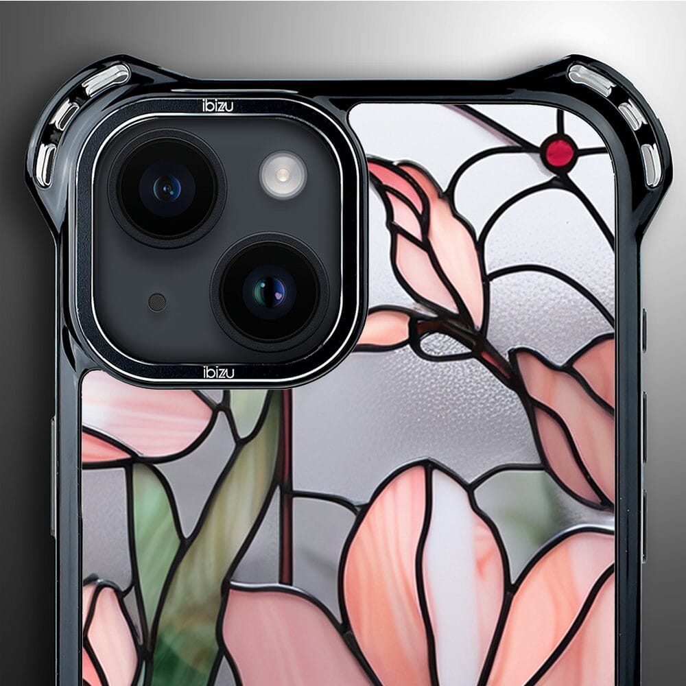 Etui do iPhone 14 IBIZU DropGuard Ultra z MagSafe, Barwy Szkła, Różowa magnolia - obrazek 5