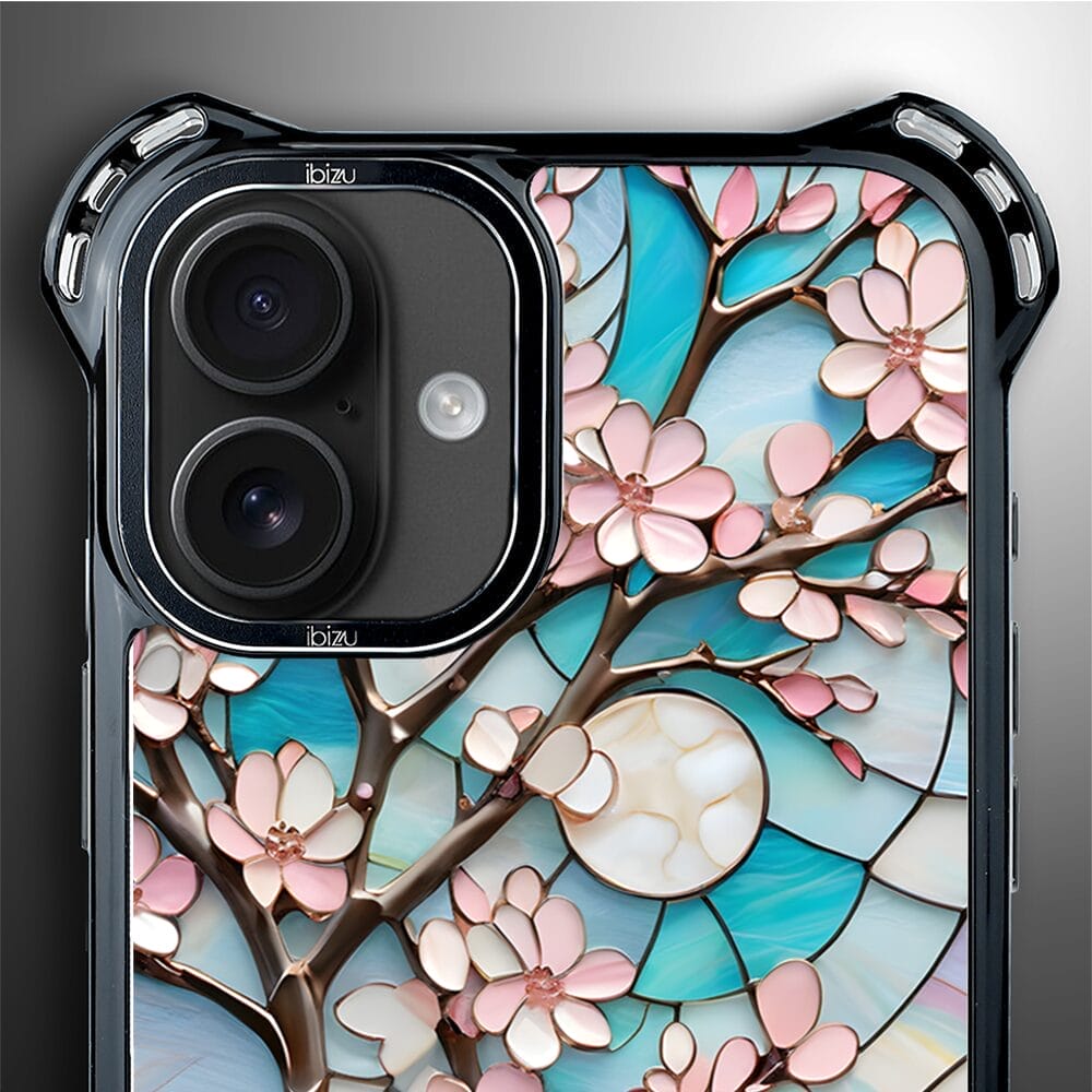 Etui do iPhone 16 IBIZU DropGuard Ultra z MagSafe, Barwy Szkła, Księżycowa Wiśnia - obrazek 5