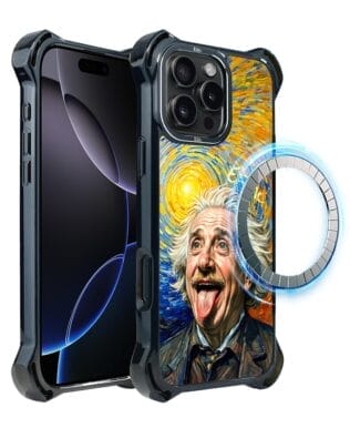 Etui do iPhone 16 Pro Max IBIZU DropGuard Ultra z MagSafe, Einstein