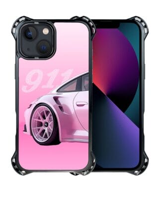 Etui do iPhone 13 IBIZU DropGuard Ultra z MagSafe, TechDrive, 911 różowe