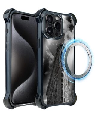 Etui do iPhone 15 Pro Max IBIZU DropGuard Ultra z MagSafe, Noir City, Flatiron