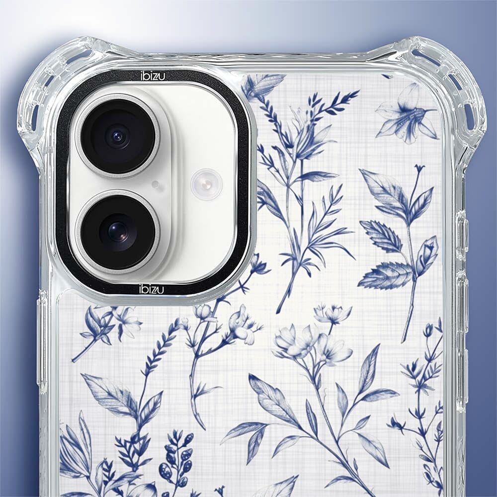 Etui iPhone 16 Plus IBIZU DropGuard Ultra z MagSafe, Pastel Bloom, Lazurowe szepty - obrazek 5