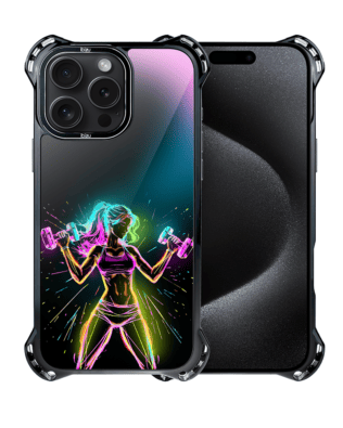 Etui do iPhone 15 Pro IBIZU DropGuard Ultra z MagSafe, #ElectroMove, Wibracja fitness