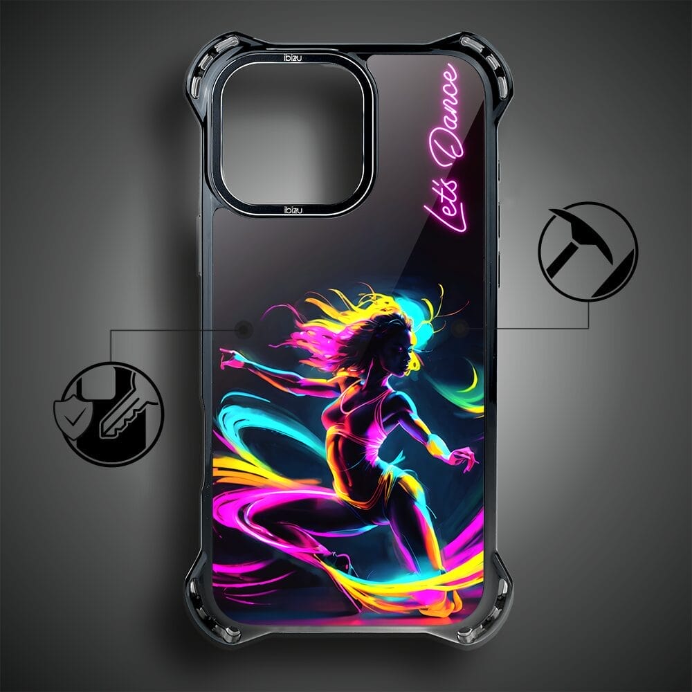 Etui do iPhone 16 Pro IBIZU DropGuard Ultra z MagSafe, #ElectroMove, Taneczny rytm - obrazek 8
