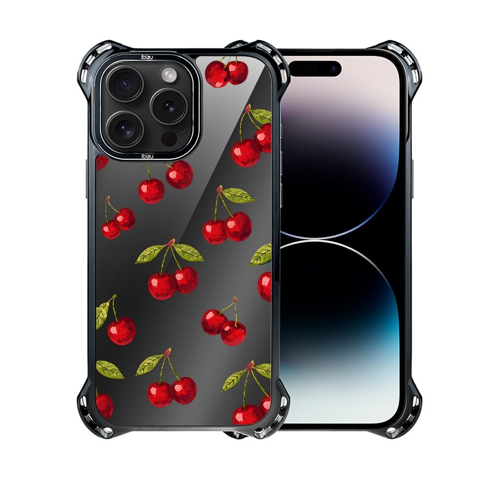 Etui do iPhone 14 Pro IBIZU DropGuard Ultra z MagSafe, Midnight, Wiśniowa noc - obrazek 2