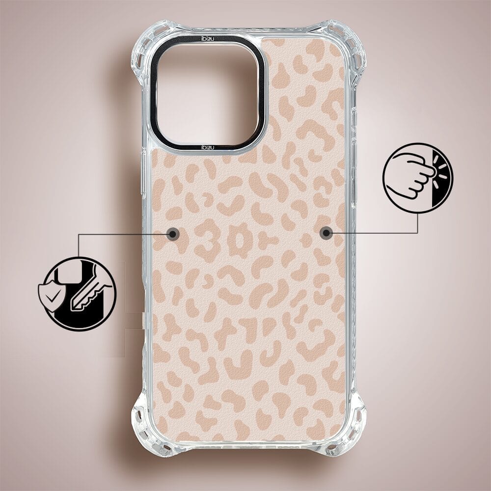 Etui do iPhone 16 Pro IBIZU DropGuard Ultra z MagSafe, Boho, Delikatna panterka - obrazek 7