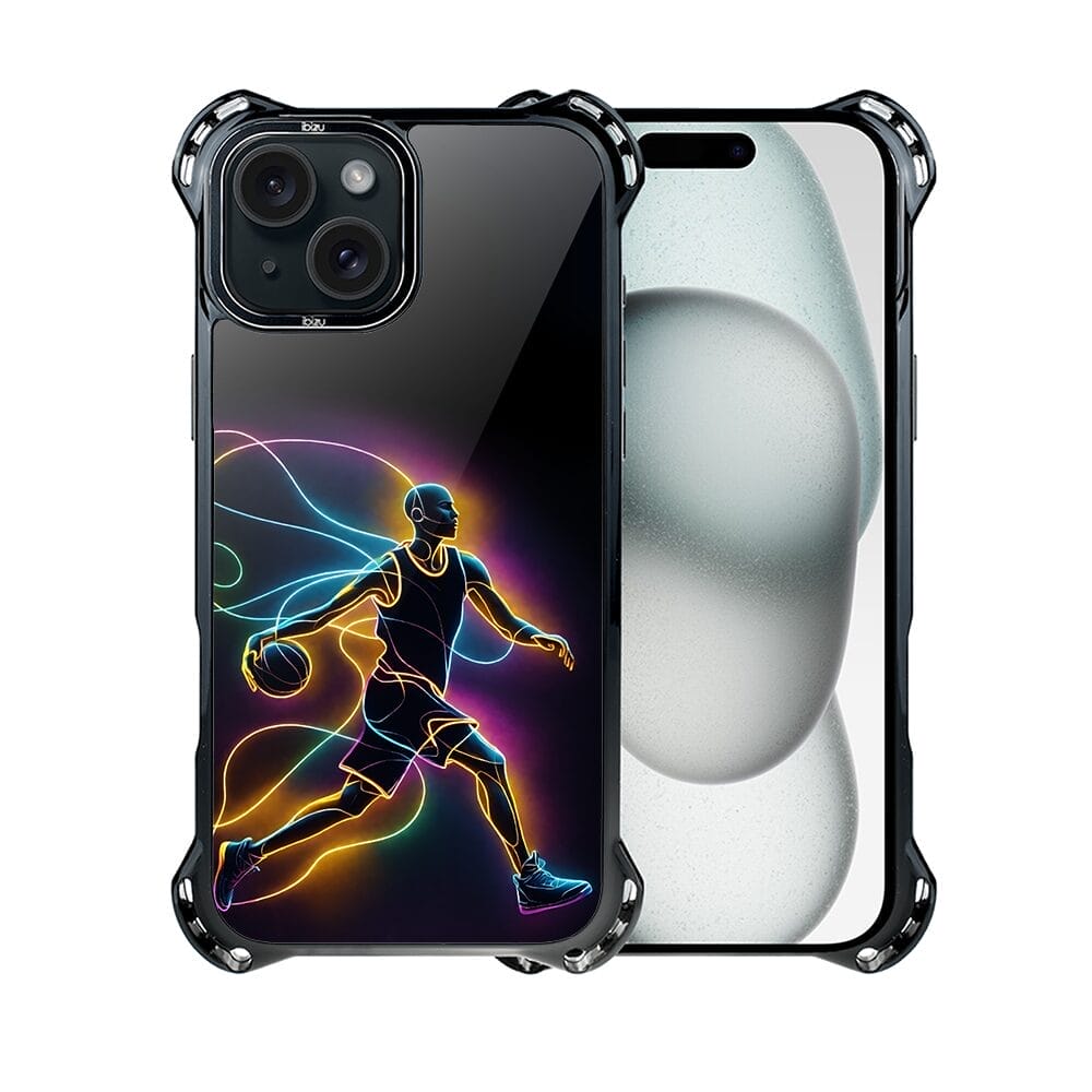 Etui do iPhone 15 IBIZU DropGuard Ultra z MagSafe, #ElectroMove, Duch koszykówki - obrazek 2